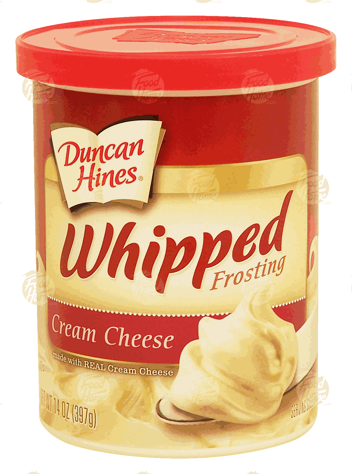 Duncan Hines Whipped cream cheese frosting, 15% bonus size Full-Size Picture